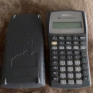 Calculator - Texas Instrument TI BA-II Plus